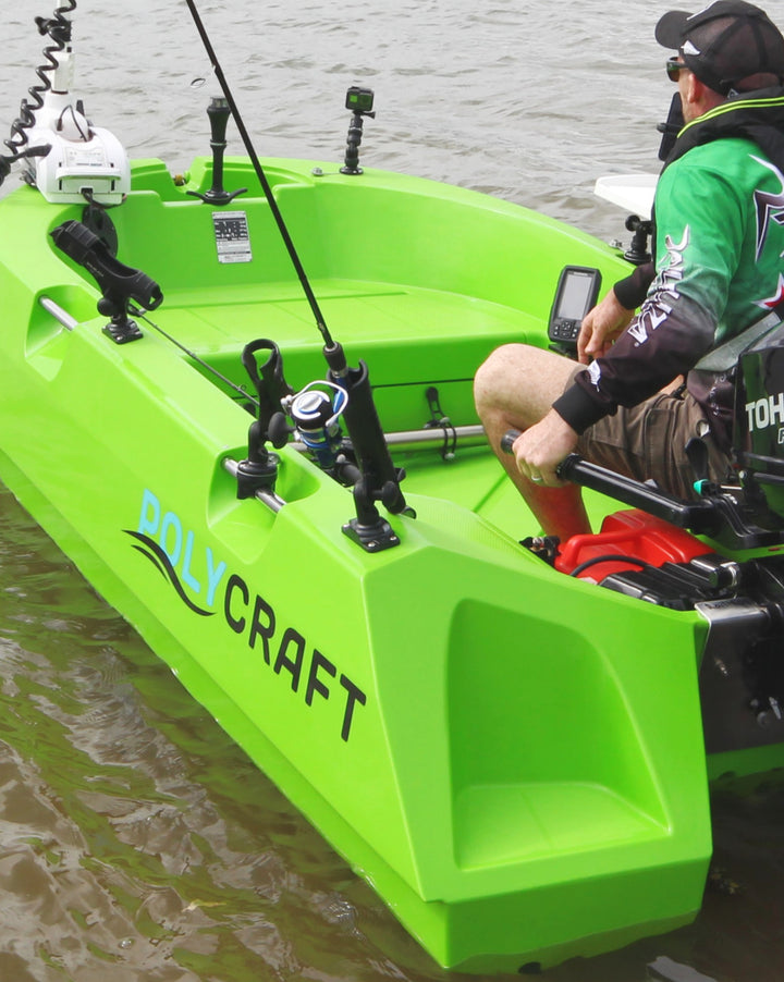 RAILBLAZA StarPort HD mounted on a boat